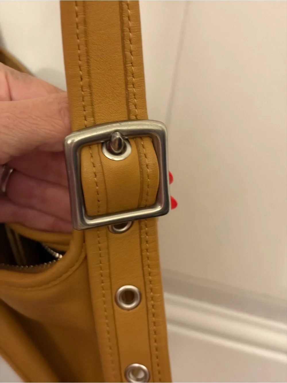 Coach Camel Tan Leather Shoulder Bag